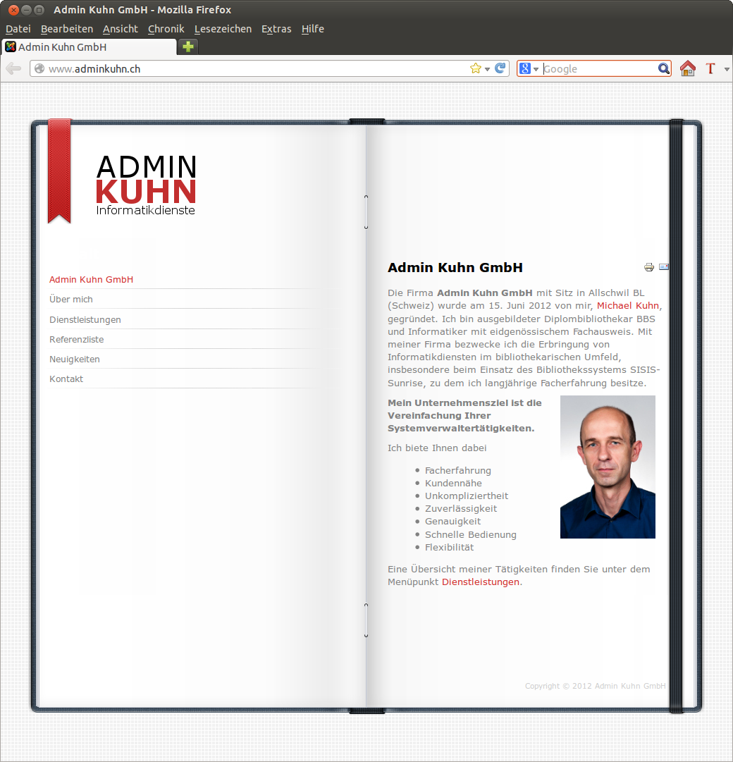 AdminKuhnGmbH Homepage2012.png